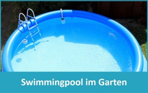 Swimmingpool im Garten